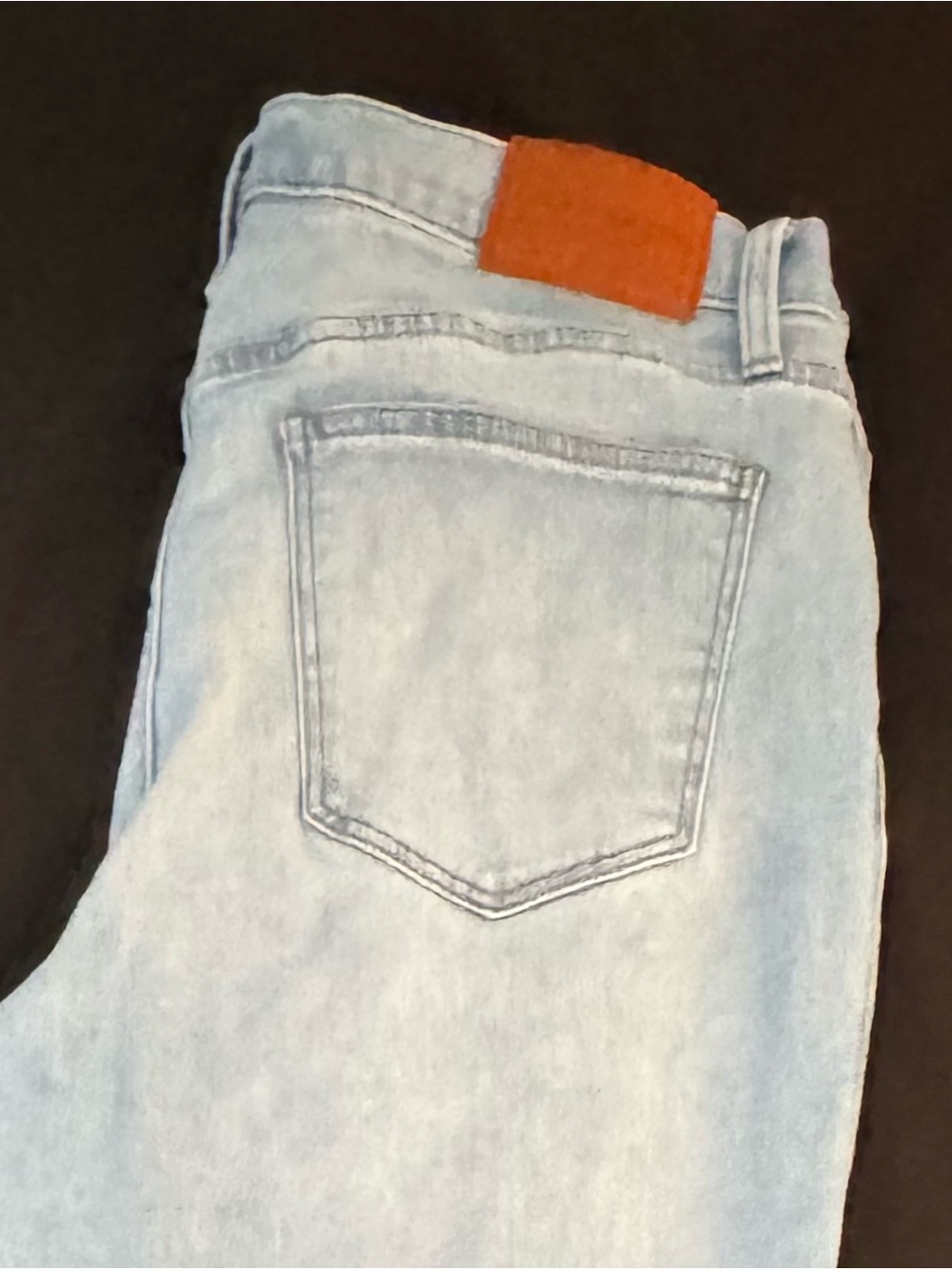 Lucky Brand Light Wash Skinny Jeans ~ size 14/32 Ankle Length Mid-Rise “Ava”